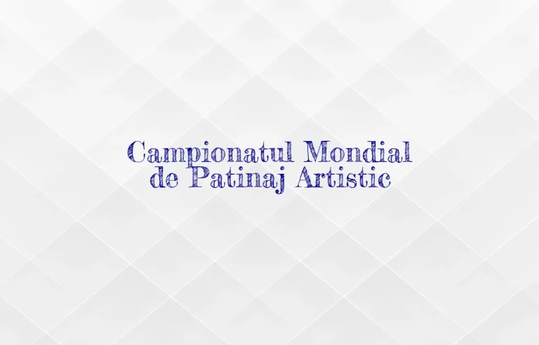 campionatul mondial de patinaj artistic