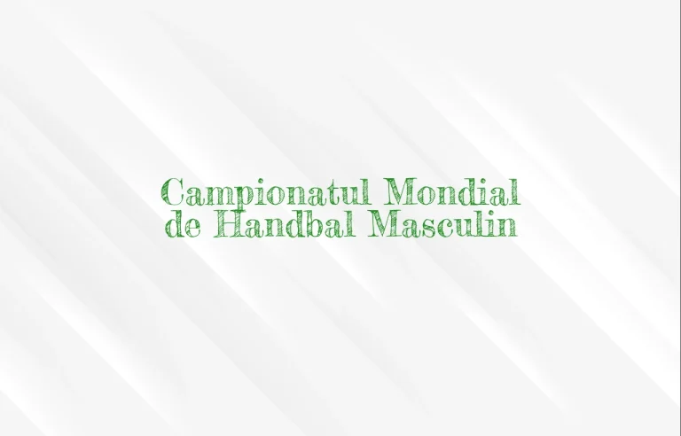 campionatul mondial de handbal masculin