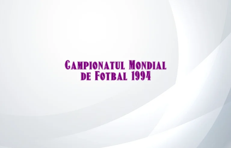 campionatul mondial de fotbal 1994